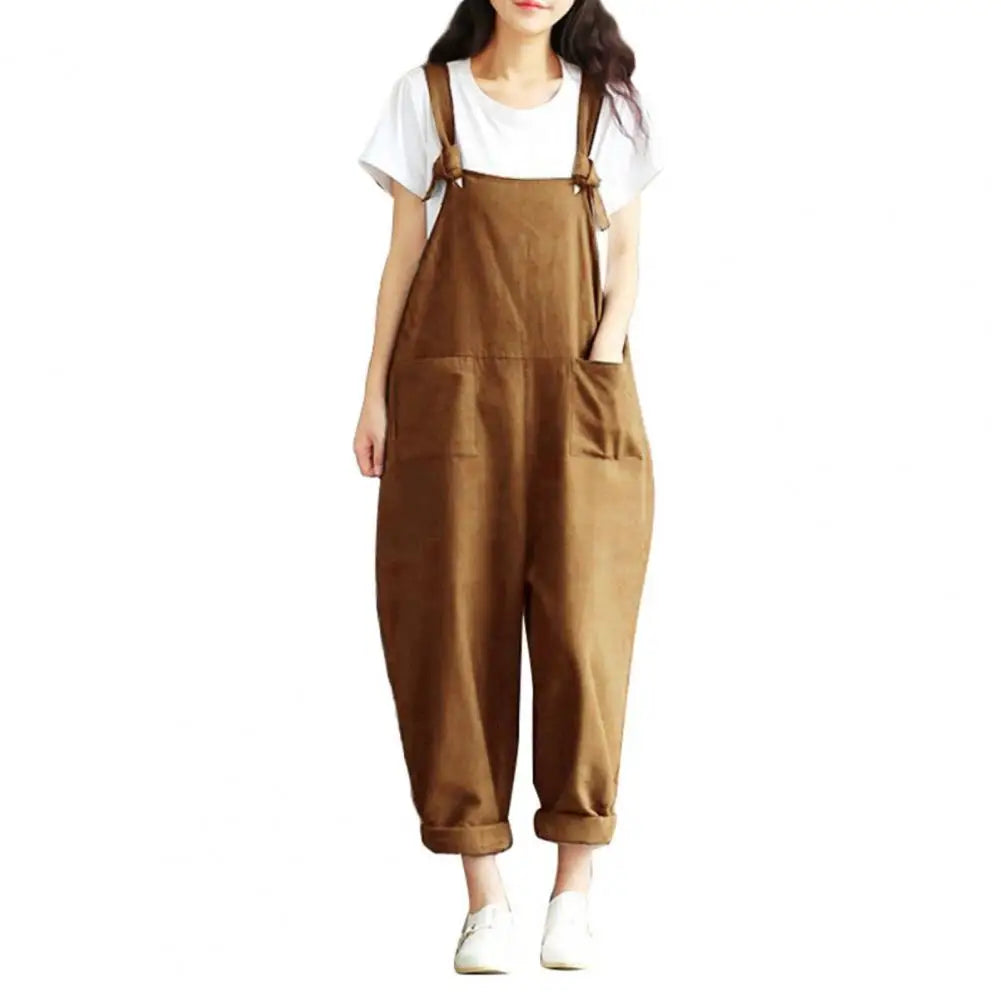 Special  Women Jumpsuits Portable Casual Suspenders Skin-friendly Straps Design Jumpsuits for Dating