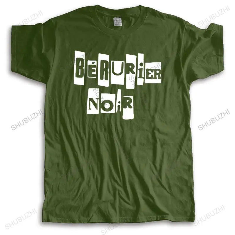 New cotton tees fashion t-shirt Men o-neck summer tshirt berurier noir unisex tee-shirt women loose cool top printing tees