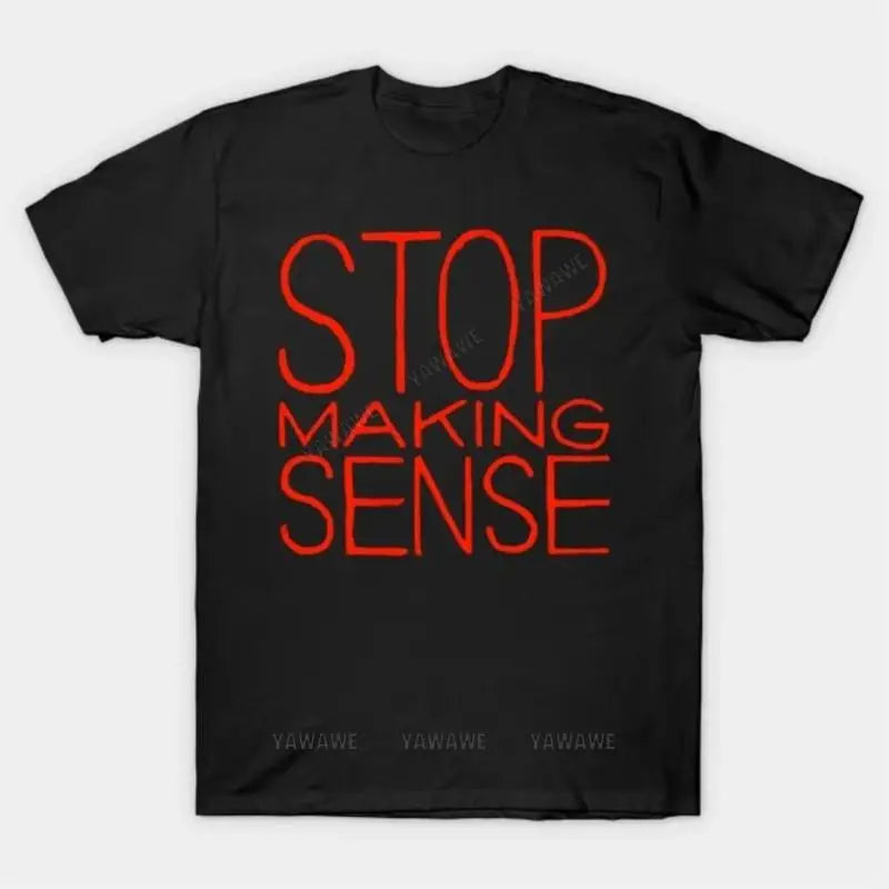 Adult tee tops teenager cotton tee shirt Stop Making Sense Talking Heads T Shirt print tshirts male casual style tee-shirt