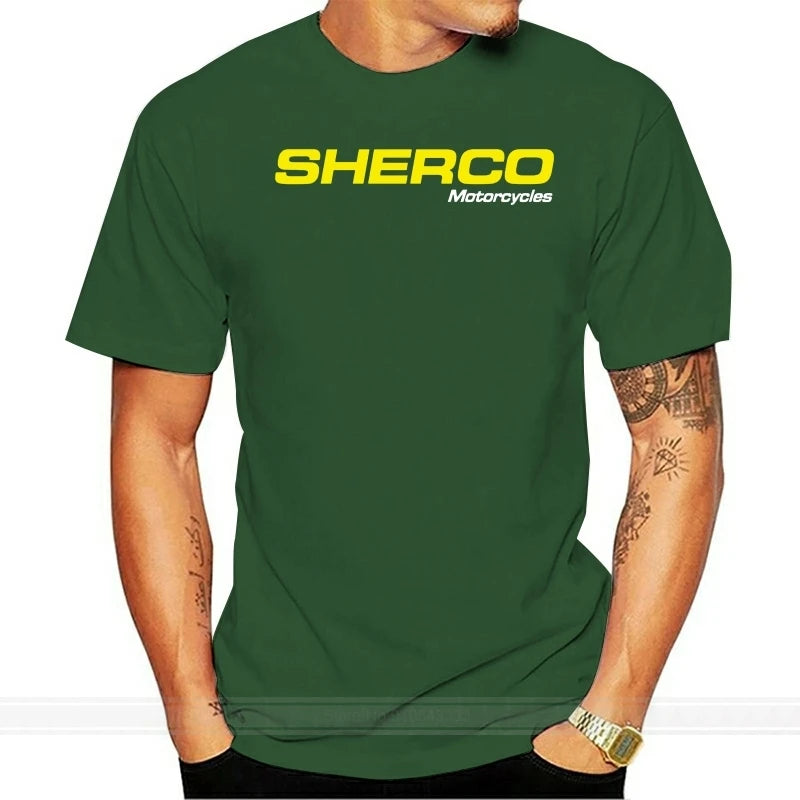 Sherco 450 SEF Factory Racing T-SHIRT cotton tshirt men summer fashion t-shirt euro size