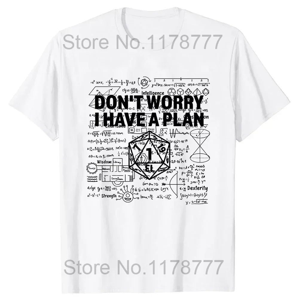 Retro Vintage ADHD&D Roll for Concentration Funny Gamer Dungeons DM RPG Dice Dragon T Shirts Summer Streetwear Gifts T-shirt Men