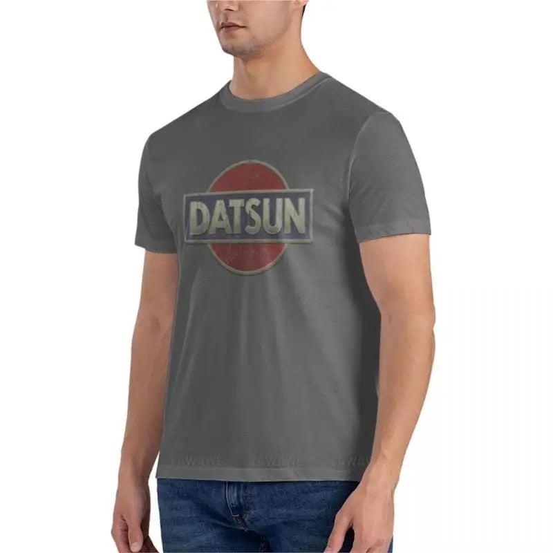 summer men t-shirt black man tshirt Datsun Rising Sun Classic T-Shirt customized funny t shirt graphic korean fashion