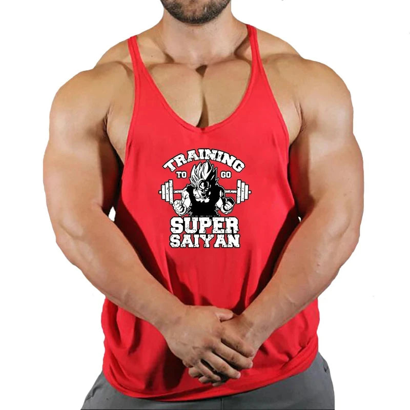 Stringer Sportswear Bodybuilding Shirt Men Singlets Fitness Man Gym T-shirts Muscle Singlet Brand Tank Top Vest Workout Clothing