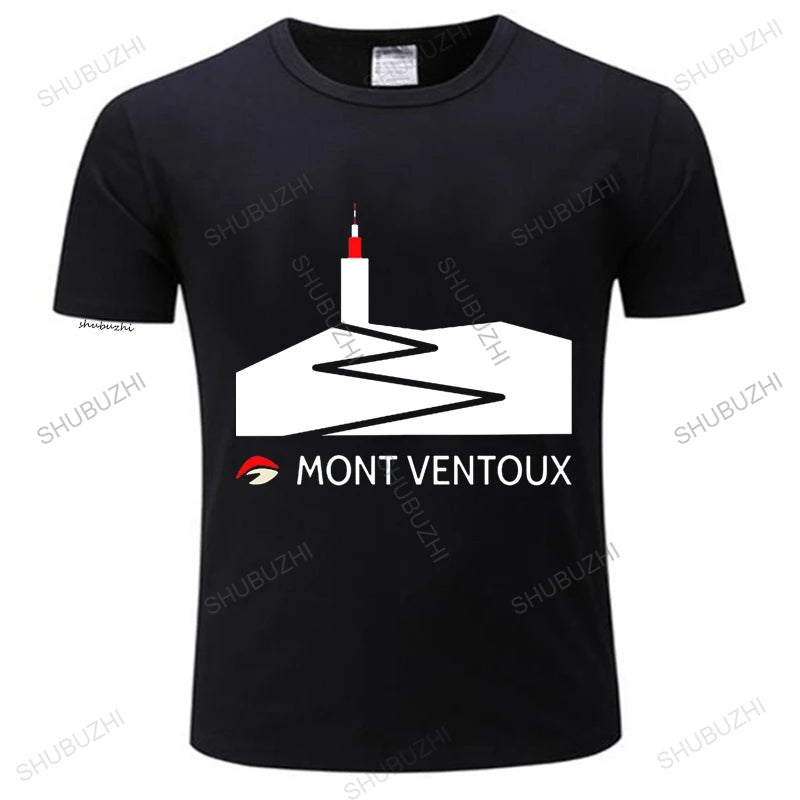 Mont Ventoux T shirt mont ventoux cycling ventoux bike riding Hot sale men brand t shirt summer cotton tshirt drop shipping