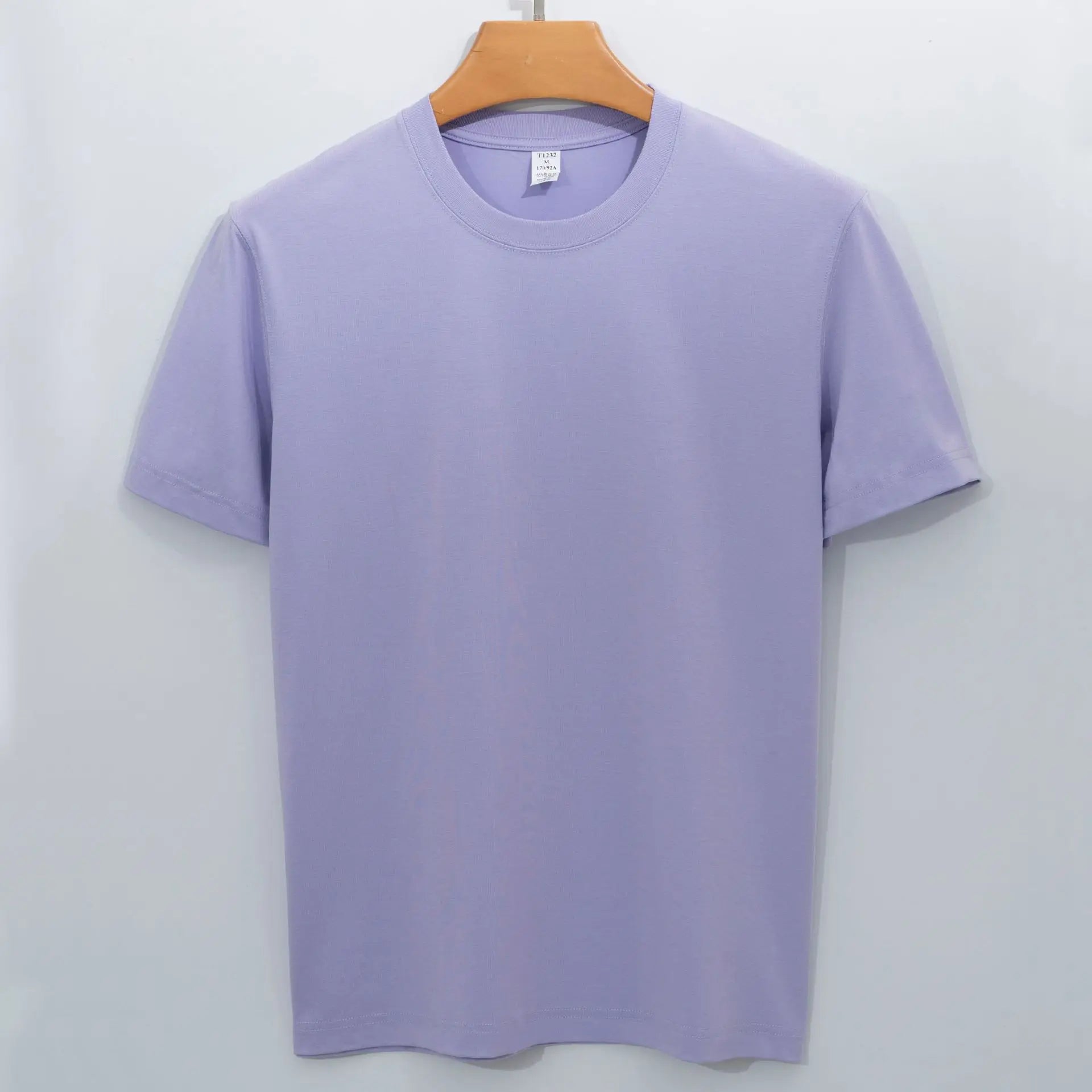 Man High Quality Modal Thin T-shirt XS-5XL Big Size Short Sleeve Pure Color Summer Top Basic Free Style  Antibacterial Tees