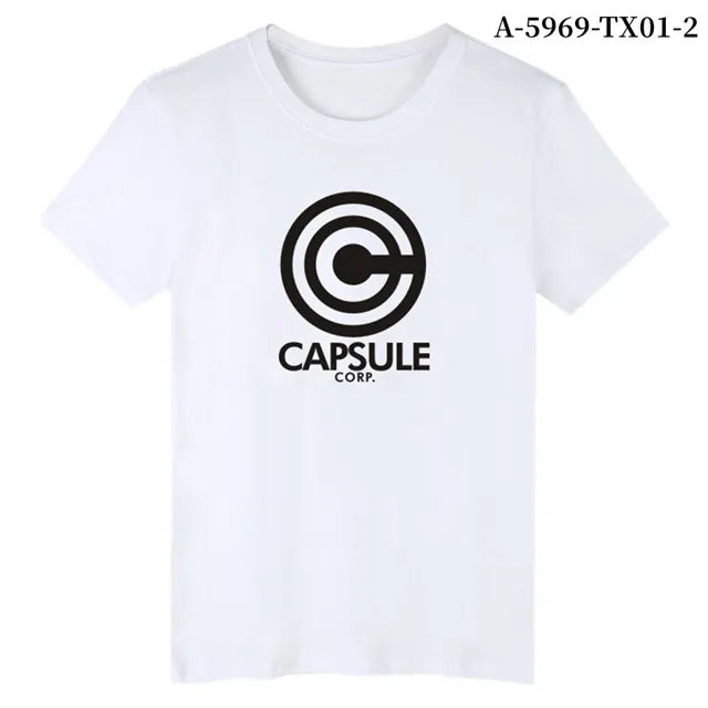 Anime CAPSULE Corp Pattern Fitness Tank Tops Summer Vest O Neck Casual Sleeveless Shirt 3D Design Bodybuilding Tank Top