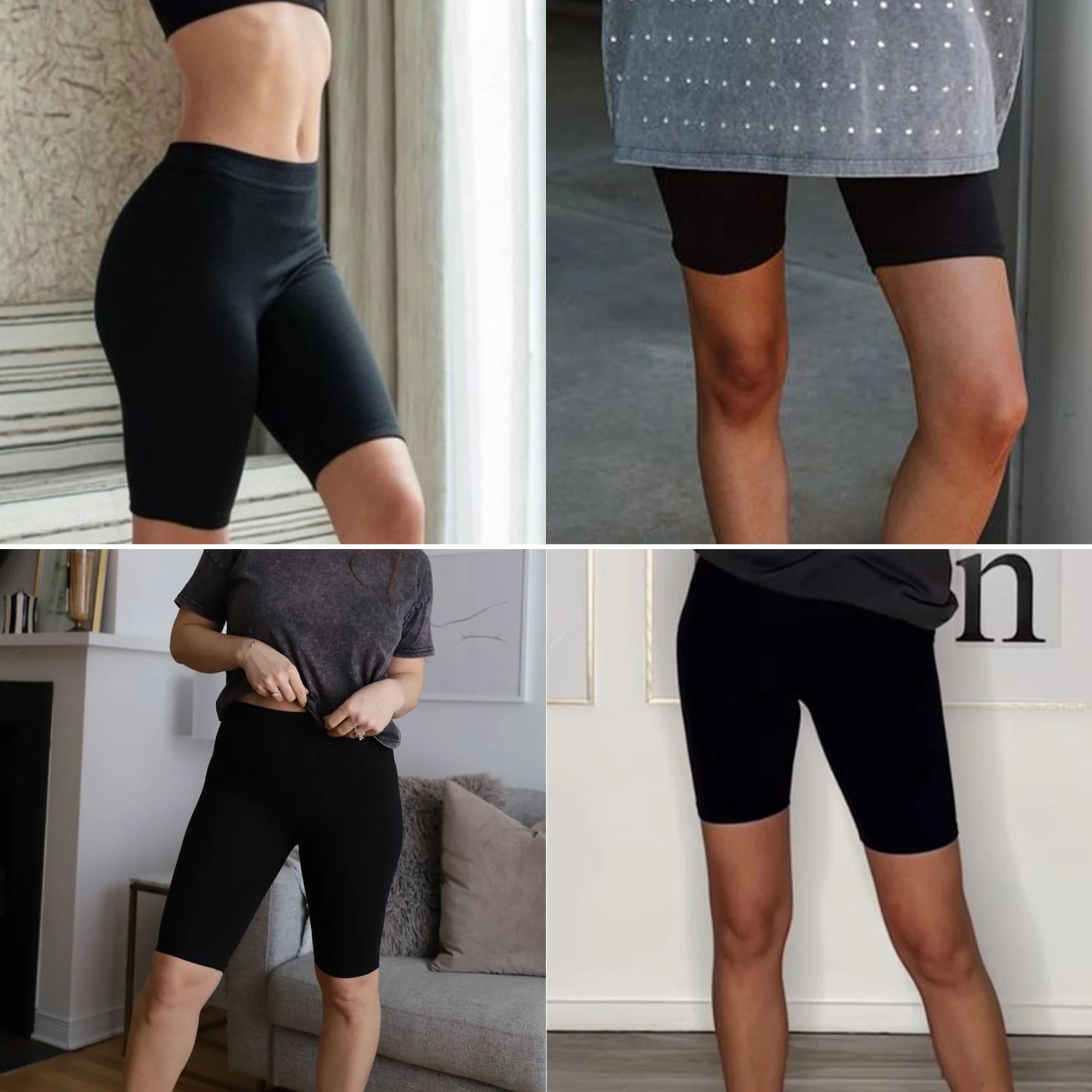 S-XXXL Bike Shorts Women High Waist 3 Pockets Workout Yoga Shorts Stretch Gym Fitness Comfort Ready to Wear Activeweanning Pants
