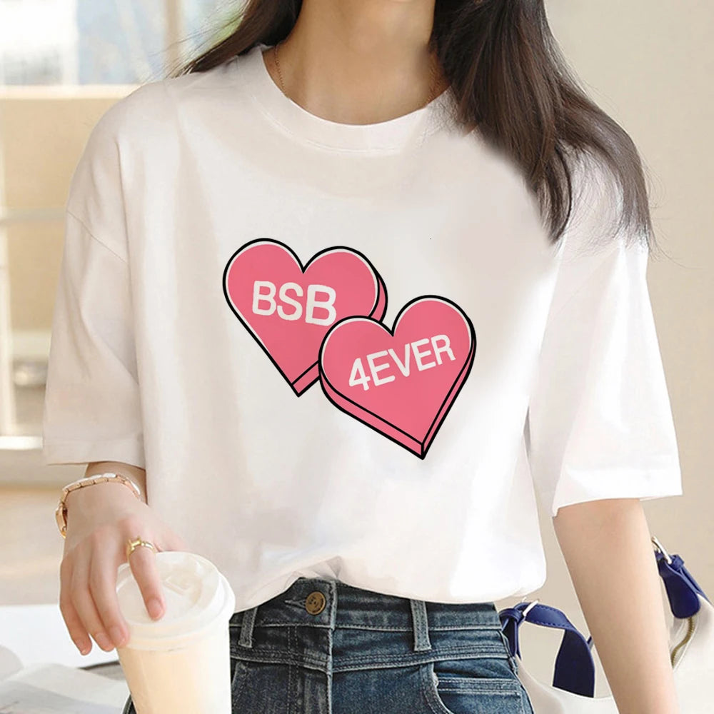 Backstreet Boys Dna 2022 Tour summer top tshirt women 2022 japanese grunge funny tshirt clothes couple clothes