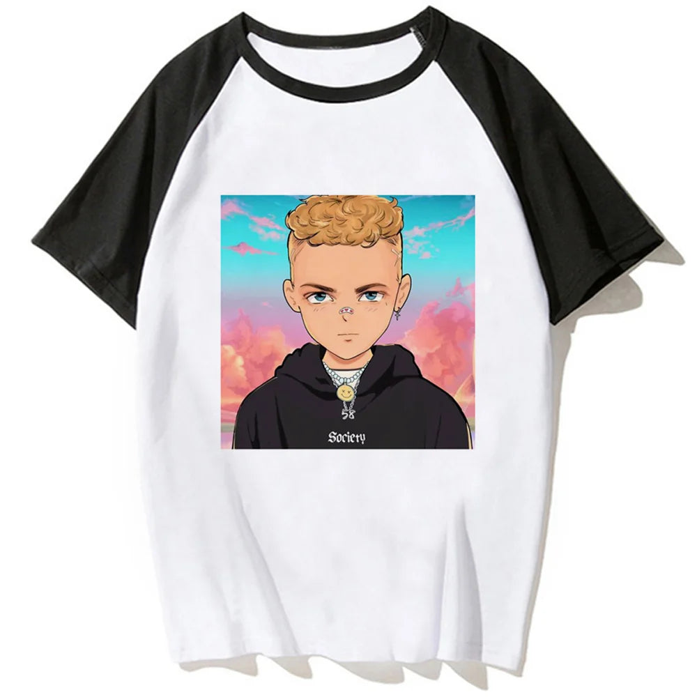 Egor Kreed t shirt women streetwear summer anime Tee female streetwear 2000s clothing