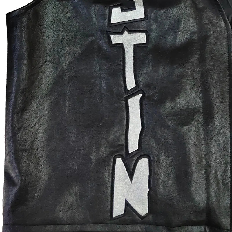 Stone Cold Steve Austin SOB Vest Black 3:16 Skull 100% WHOOP ASS