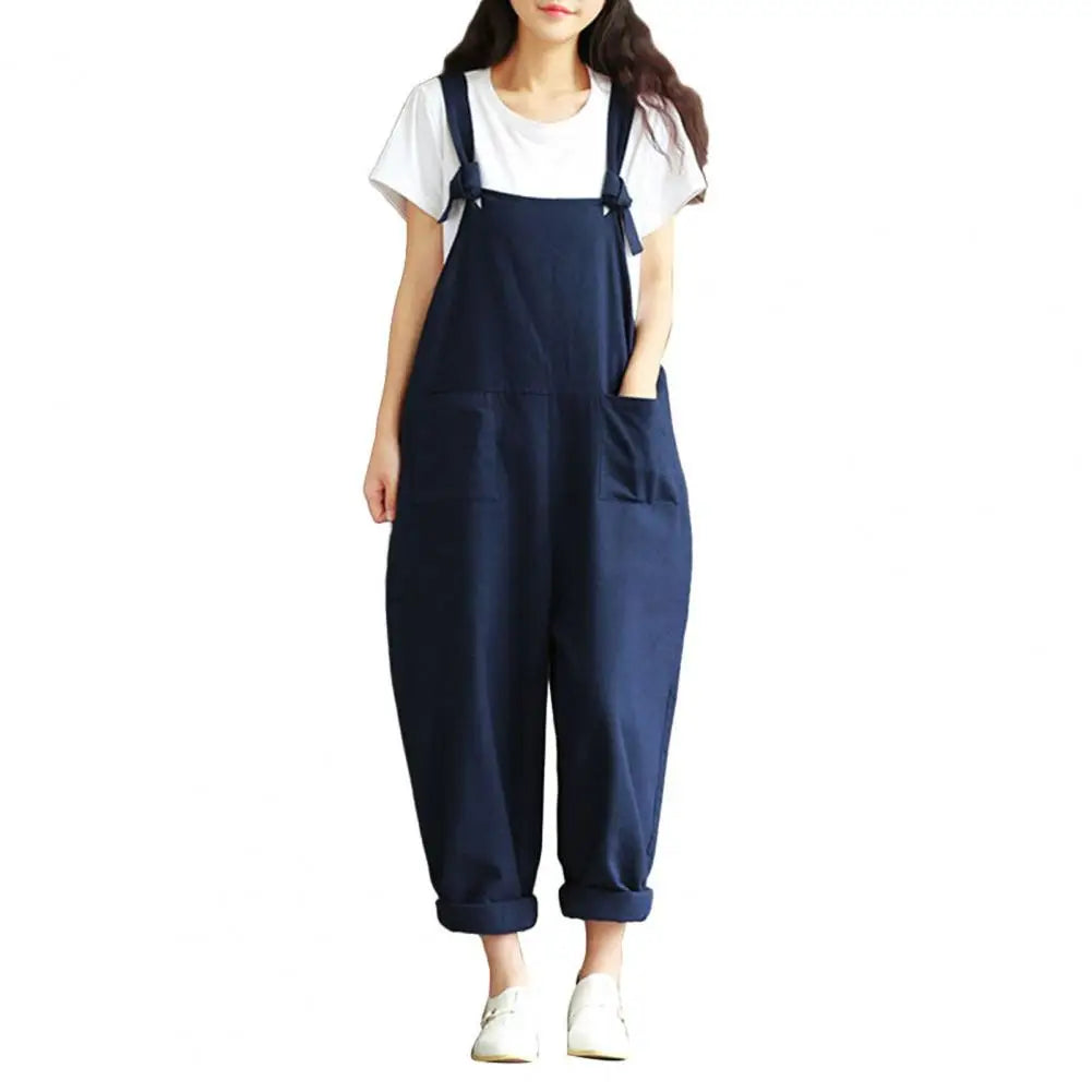 Special  Women Jumpsuits Portable Casual Suspenders Skin-friendly Straps Design Jumpsuits for Dating