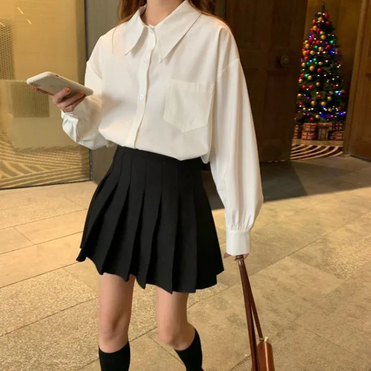 Korobov French Blue Plaid Ruffled Sleeveless Shirt Women's Clothing Summer Loose Blouses Doll Age Reduction Sweet Fashion Top