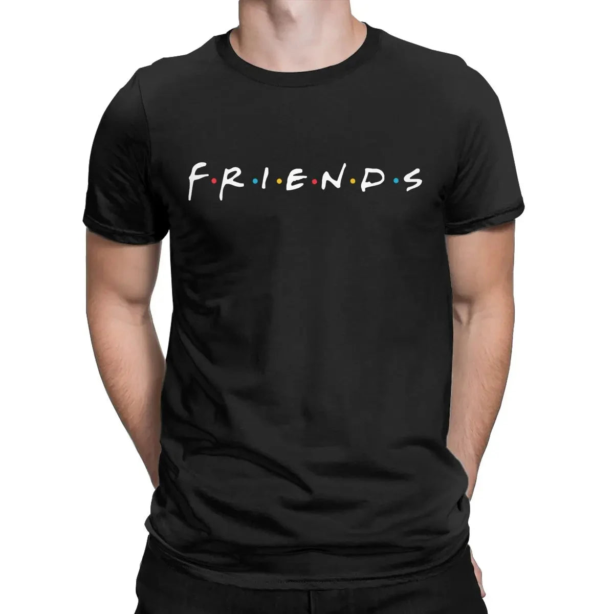 Summer Friends Print Cotton T-Shirts Streetwear Men Women Fashion Oversized Short Sleeve T Shirt Harajuku Man Tees Tops 42849