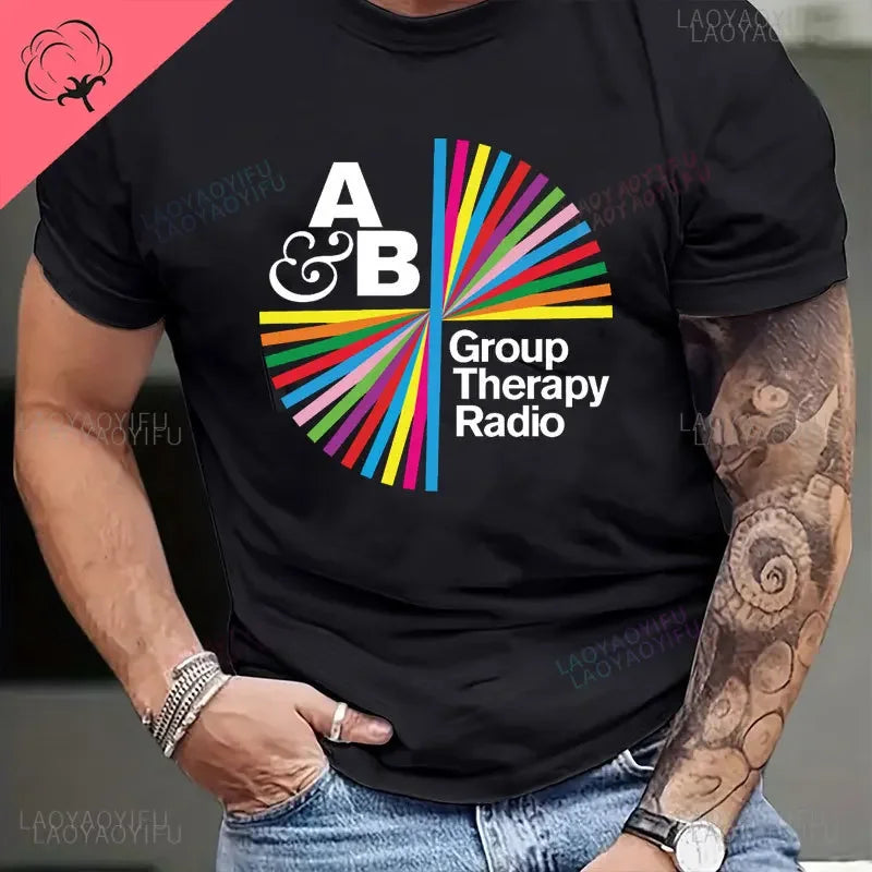 ANJUNABEATS Above & Beyond DJ Trance Music Printed 100% Cotton T Shirts Short Sleeve We Are We Need Tees Street Wear T Shirt Top