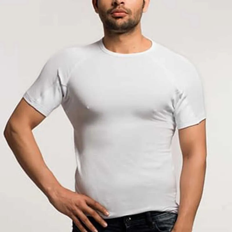 Lightweight Layering System Traps Heat and Moisture Sweatproof Undershirts Tee Shirt Men's Anti Perspiration T Shirt