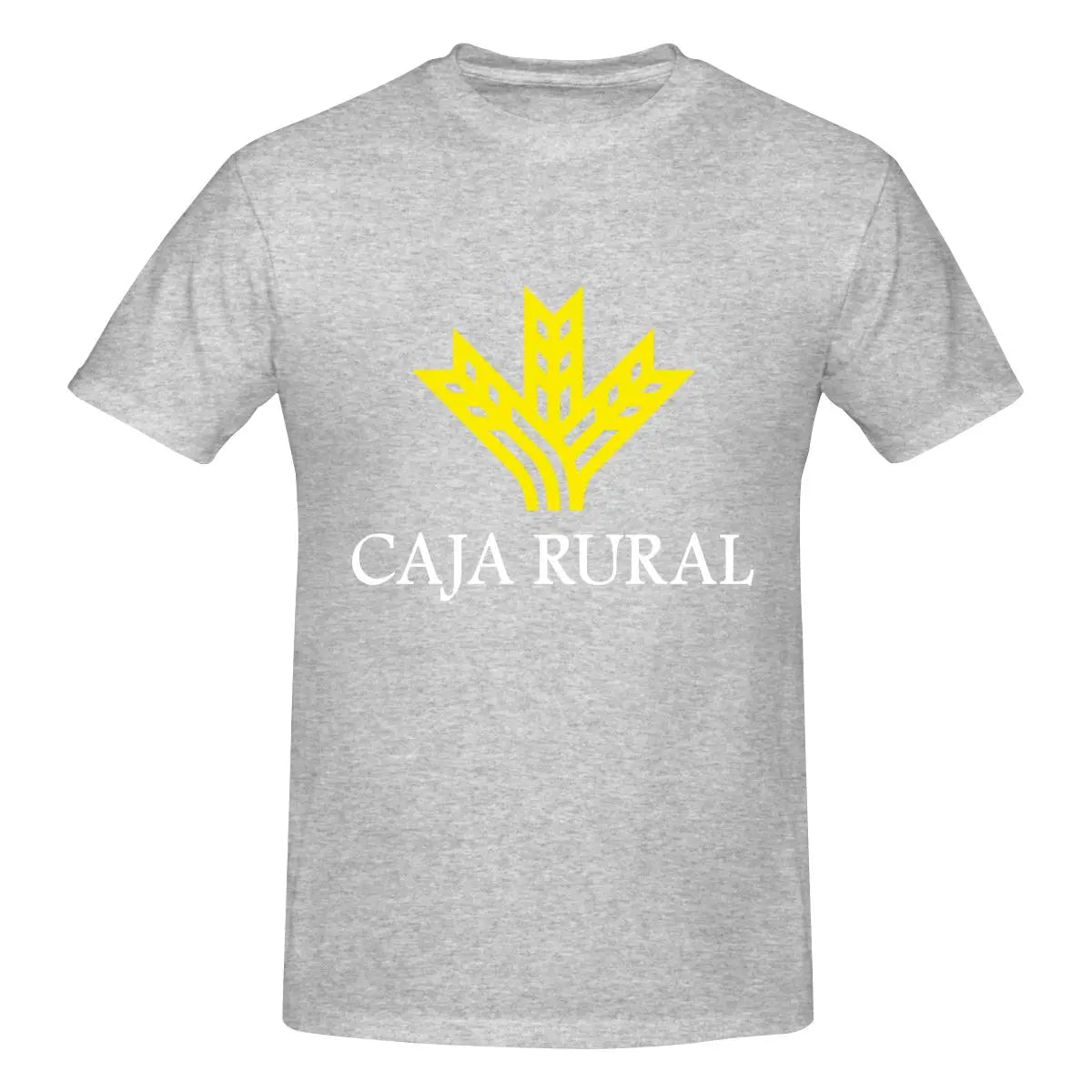 NEW Brilliant Caja Rural Design T-shirt Men Print Round neck T-shirt Summer Fashion Short Sleeve Cotton T Shirt