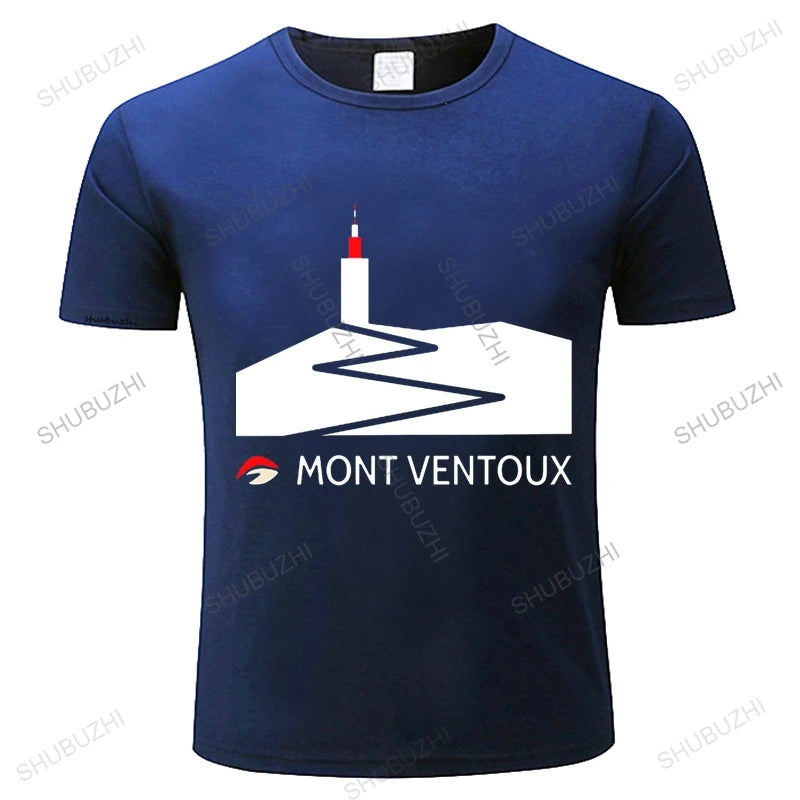 Mont Ventoux T shirt mont ventoux cycling ventoux bike riding Hot sale men brand t shirt summer cotton tshirt drop shipping