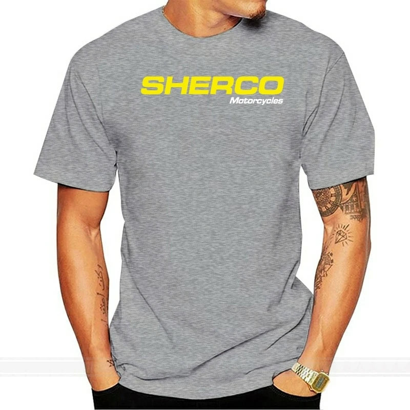 Sherco 450 SEF Factory Racing T-SHIRT cotton tshirt men summer fashion t-shirt euro size