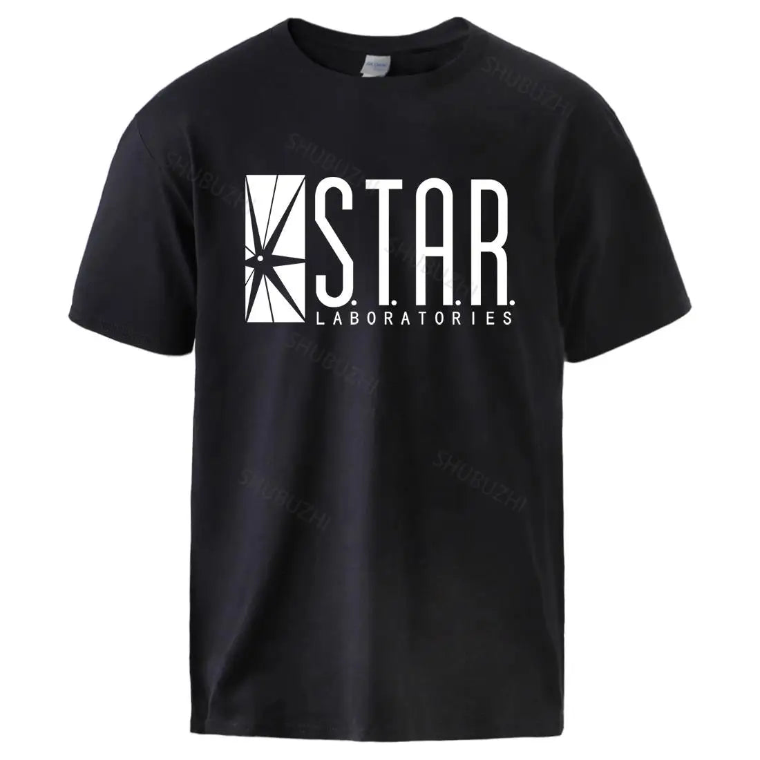 Star Labs Print Mens Tee Summer Casual Cotton T shirts shubuzhi Man Brand Hot Sell S.T.A.R Tshirt Homme Casual Fashion