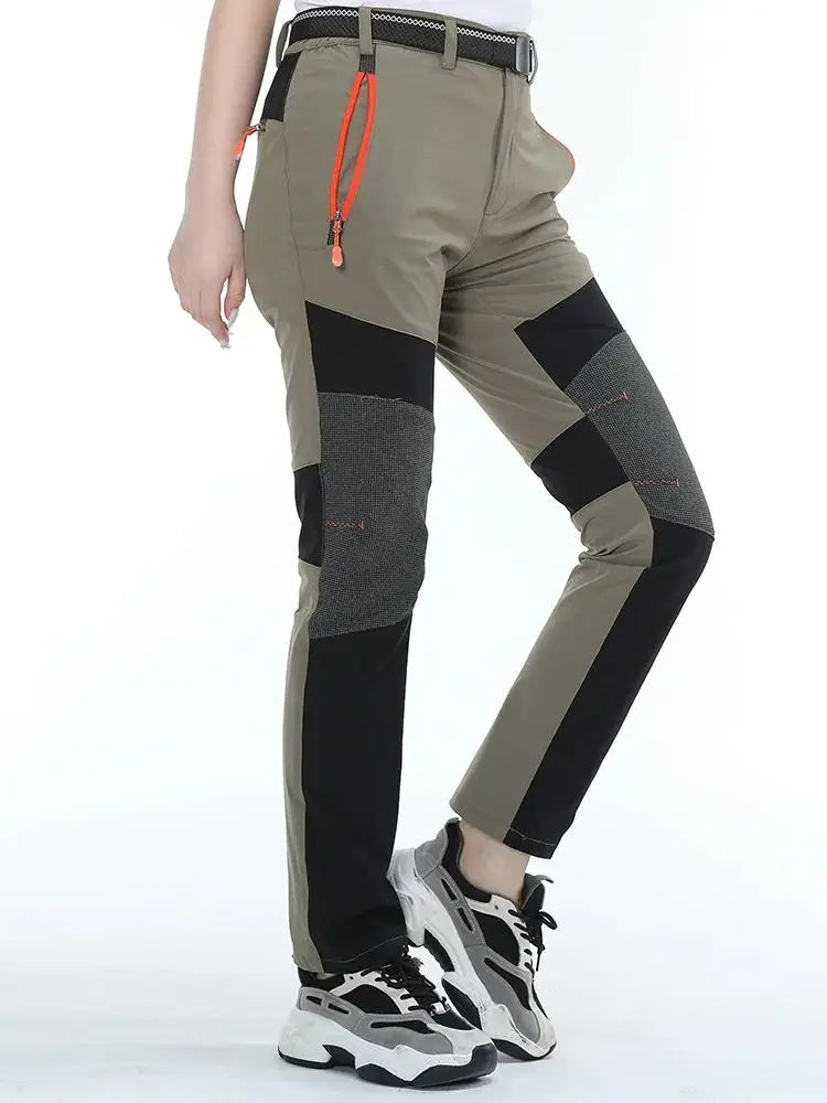 Women Hiking Pants Summer Quick Dry Outdoor Camping Climbing Trekking Pants Women Waterproof Mountain Trousers Ripstop