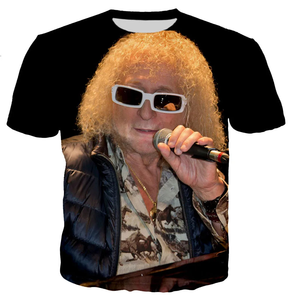 New Renaud Sechan 3D Print T-shirt Men Women Fashion Casual Hip Hop T-shirt Unisex Harajuku streetwear Oversized Tops Tees